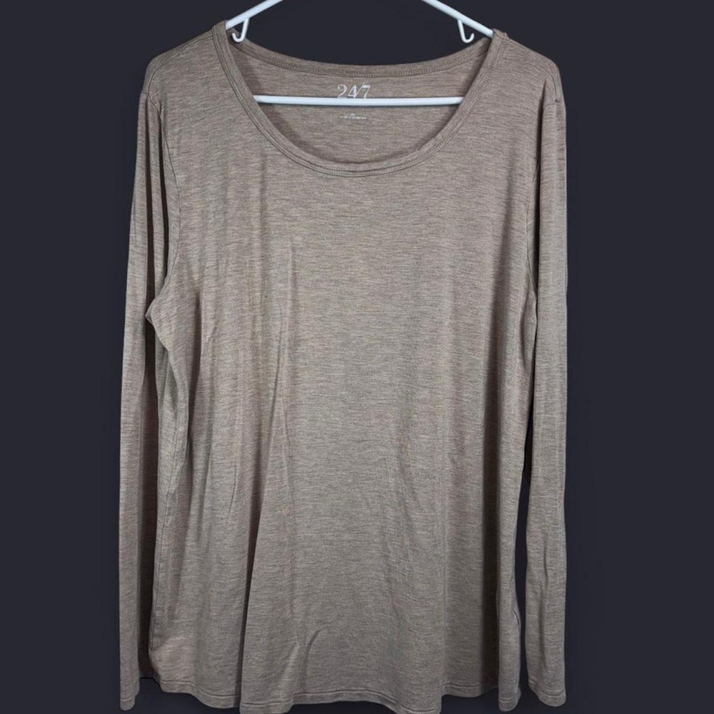 Maurices Women's Brown Long Sleeve Top